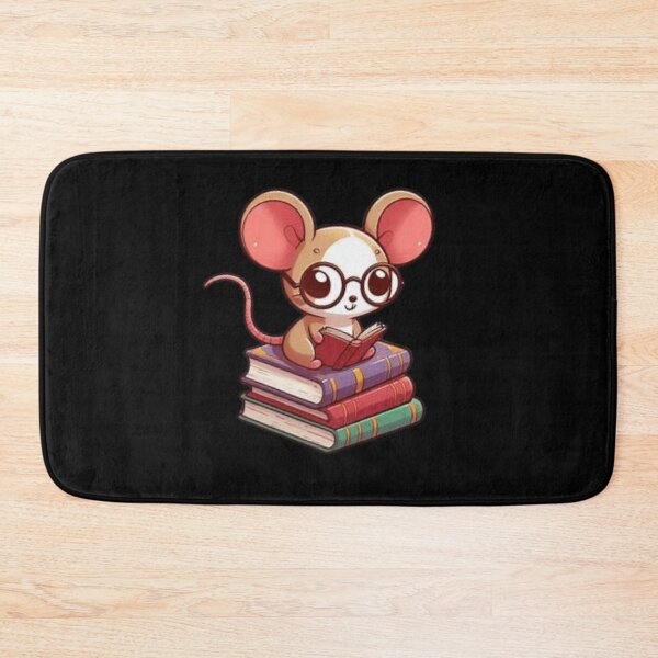 Item preview, Back to school mouse reading books designed and sold by Culmika.