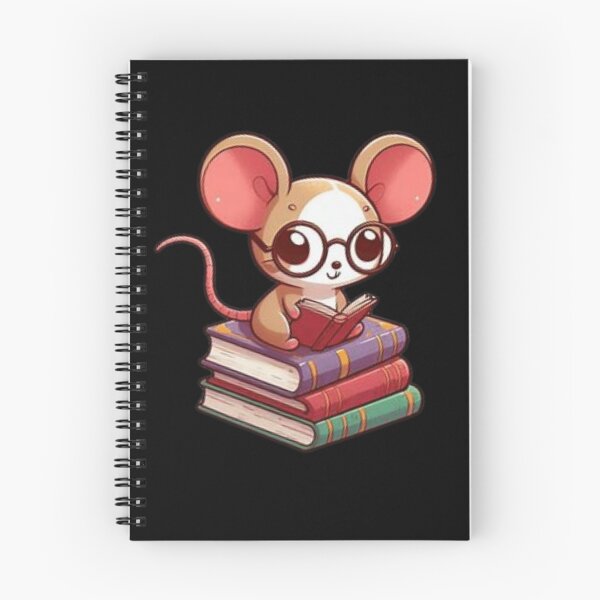 Item preview, Back to school mouse reading books designed and sold by Culmika.
