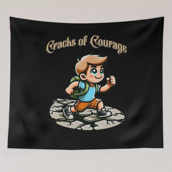 Item preview, limping ain't easy - Cracks of courage designed and sold by JansenGS.