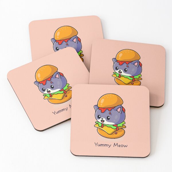Item preview, Yummy meow burger. designed and sold by designing01Ar3.