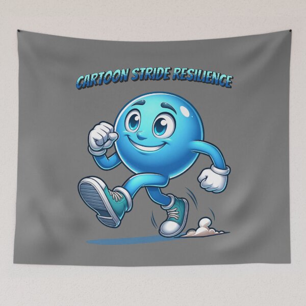 Item preview, Limping ain't easy - Cartoon stride resilience designed and sold by JansenGS.
