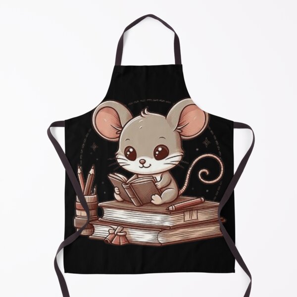 Item preview, Back to school mouse reading books designed and sold by Culmika.