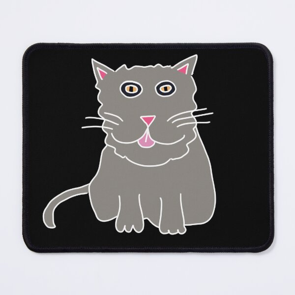 Item preview, The Gray Kitty Blip designed and sold by RepeatCandy.