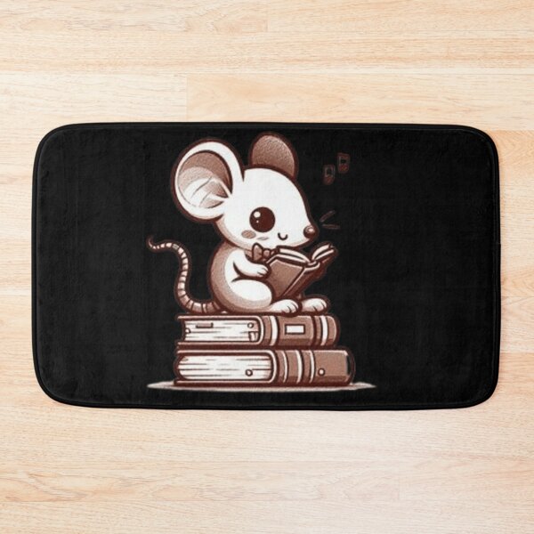 Item preview, Back to school mouse reading books designed and sold by Culmika.