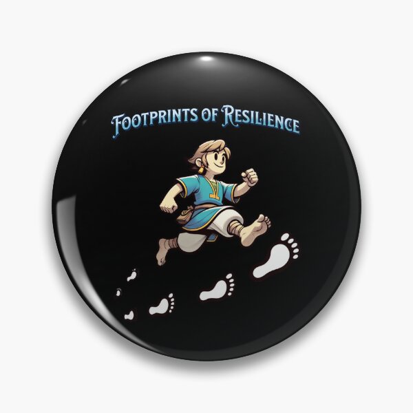 Item preview, limping ain't easy - Footprints of resilience designed and sold by JansenGS.