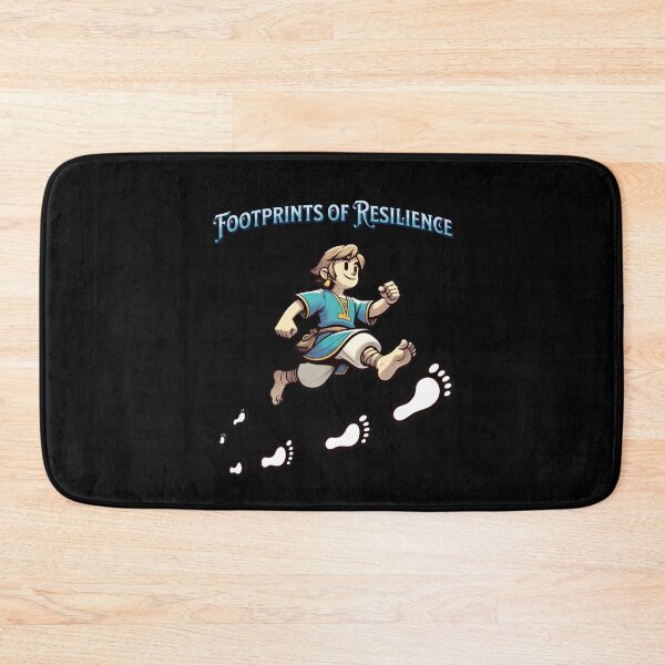 Item preview, limping ain't easy - Footprints of resilience designed and sold by JansenGS.