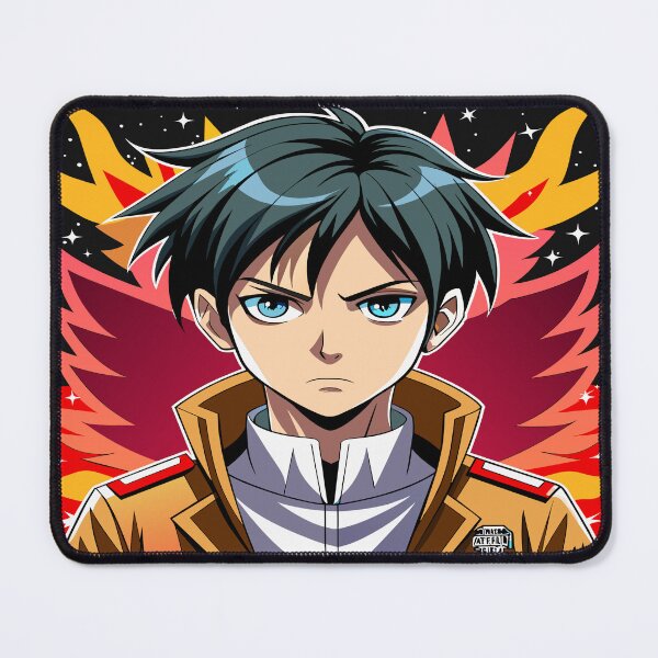 Item preview, Inferno of Emotion,Angry Anime Boy designed and sold by AgarutanPrint.