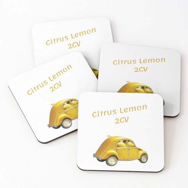 Item preview, Citrus Lemon 2CV designed and sold by clecticuk.