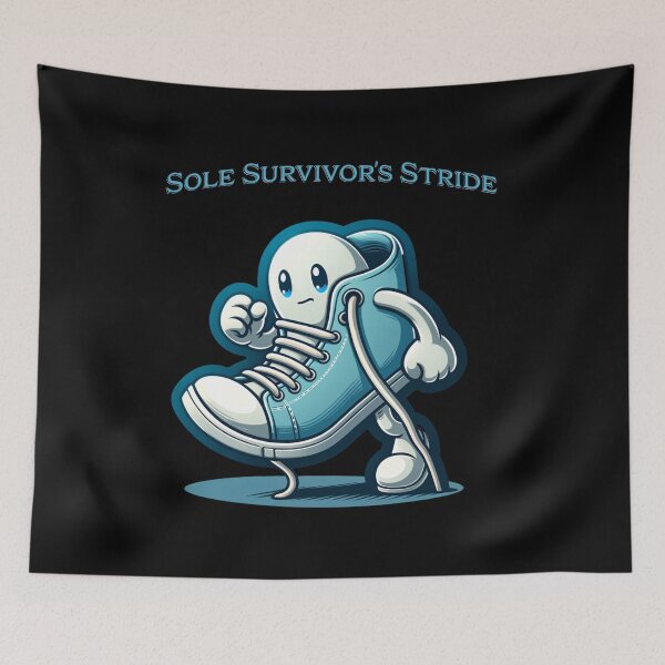 Item preview, Limping ain't easy - Sole survivor's stride designed and sold by JansenGS.