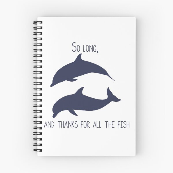 Item preview, So long, and thanks for all the fish - Dolphins designed and sold by OrionSkymaster.