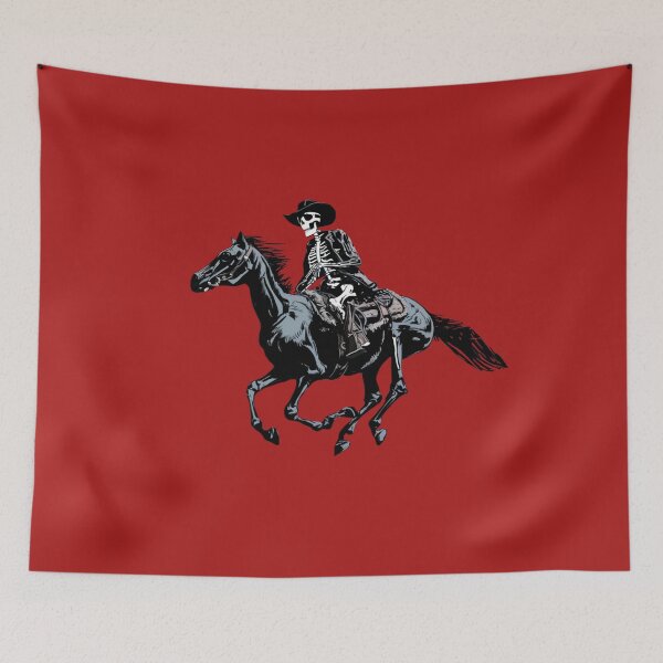Item preview, Skeleton Cowboy Riding Horse designed and sold by EvelinZ.