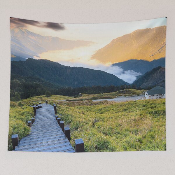 Item preview,  Mountain lake wall decor,panoramic,panorama, art,lake life,Sunset lake,great lake sunset,wall posters,Nature, sunsets,Cottage scene,cottage sky designed and sold by eyesight4vision.