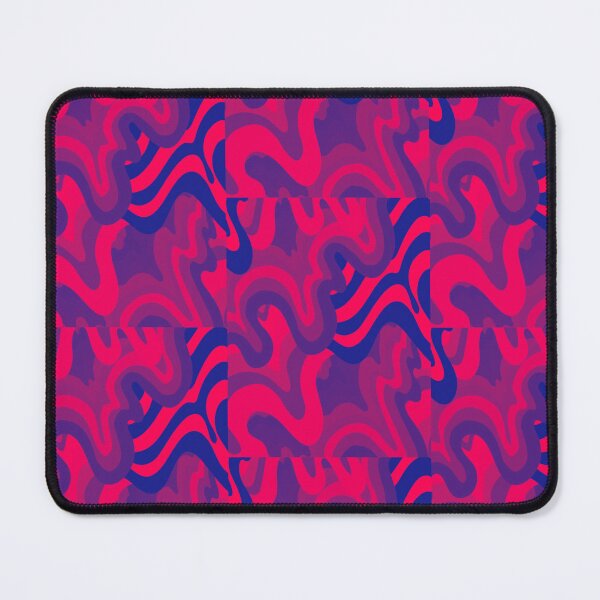 Item preview, Blue & Pink Abstract Swirl Design designed and sold by MerikuroCreates.