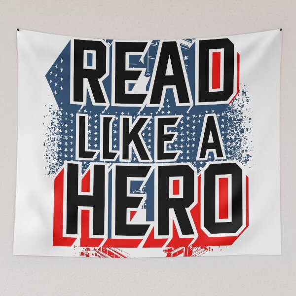 Item preview, Read Like a Hero - Superhero Reading  designed and sold by QuantaPixel.