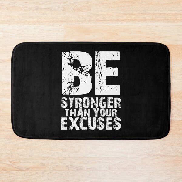 Item preview, Motivational Gym  Be Stronger Than Your Excuses designed and sold by YAHIA-14.