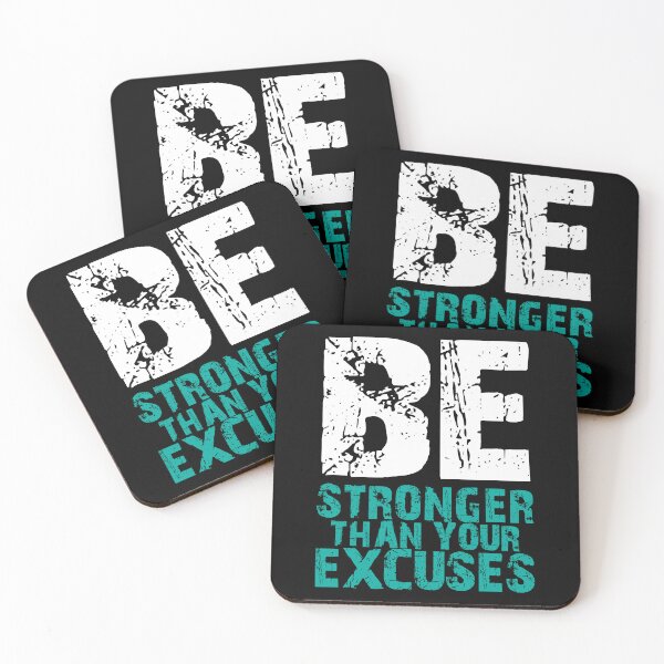 Item preview, Motivational Gym  Be Stronger Than Your Excuses designed and sold by YAHIA-14.
