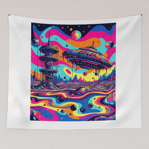 Item preview, Cosmic Futurism: Exploring the Unknown designed and sold by LATINOERRANTES.