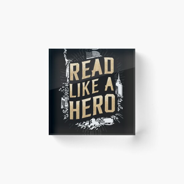 Item preview, Read Like a Hero - Superhero Reading  designed and sold by QuantaPixel.