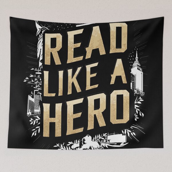 Item preview, Read Like a Hero - Superhero Reading  designed and sold by QuantaPixel.