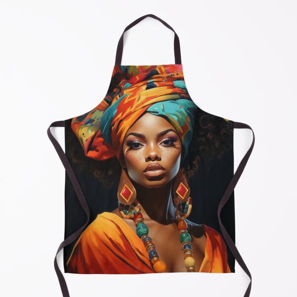 Item preview,  Beautiful African Black Woman, Etno Art designed and sold by DEESprint.