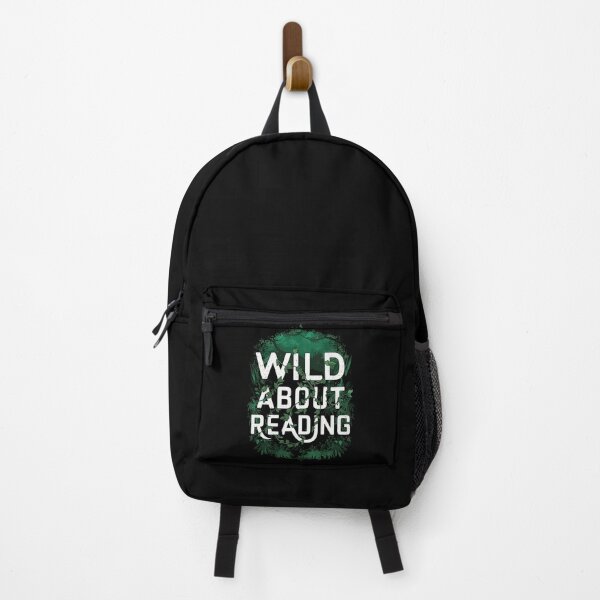 Item preview, wild about reading designed and sold by QuantaPixel.