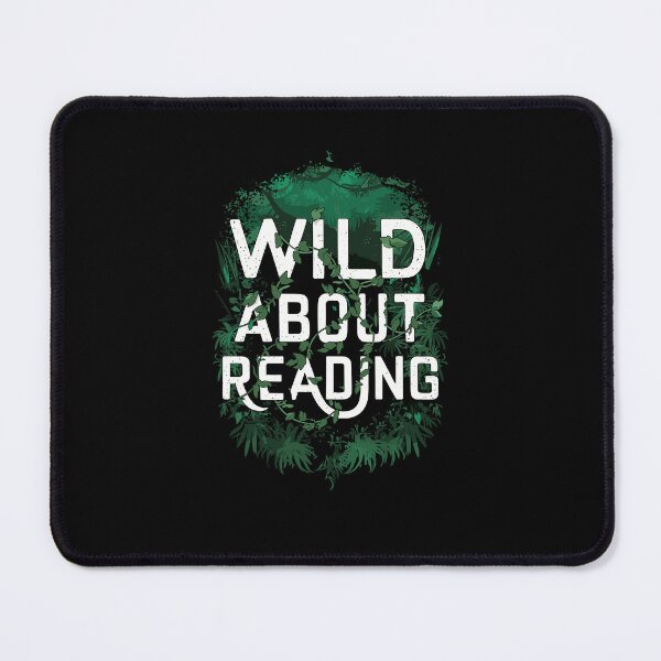 Item preview, wild about reading designed and sold by QuantaPixel.