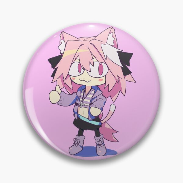 Item preview, Fate Astolfo Femboy Neko Arc Meme Sticker designed and sold by Shidesama.