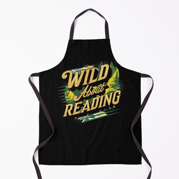 Item preview, wild about reading designed and sold by QuantaPixel.