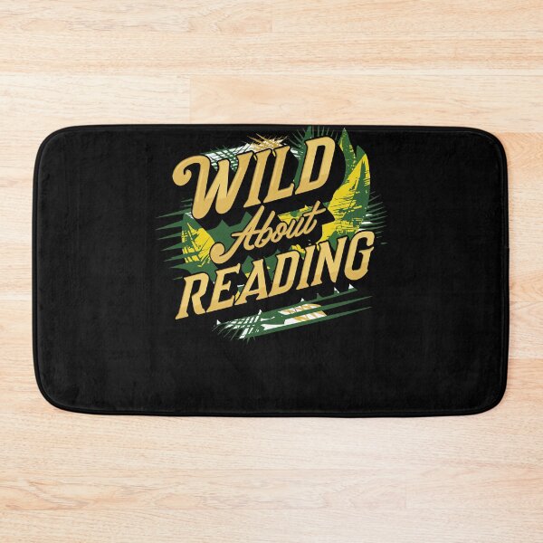 Item preview, wild about reading designed and sold by QuantaPixel.