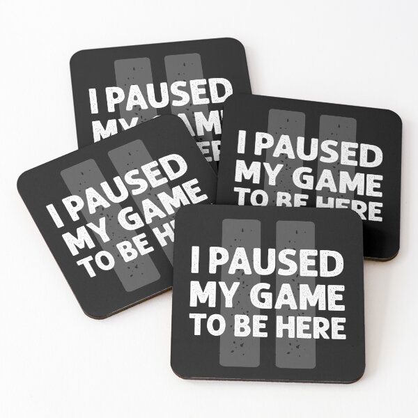 Item preview, I paused my game to be here designed and sold by ninthstreet.