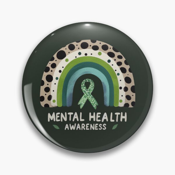 Item preview, Mental Health Awareness Rainbow designed and sold by HowToCanadian.
