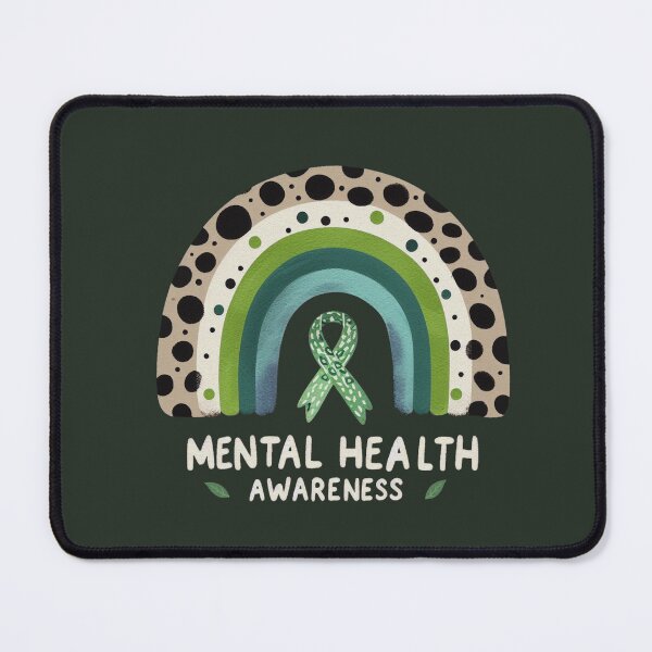 Item preview, Mental Health Awareness Rainbow designed and sold by HowToCanadian.