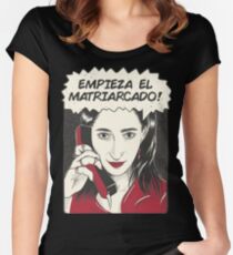 La casa de papel Women's Fitted Scoop T-Shirt