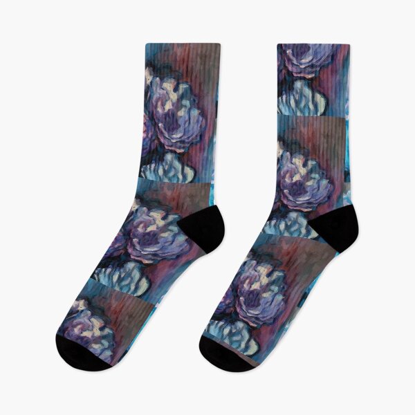 Item preview, Roses in Blues designed and sold by Marzena Salwowska.