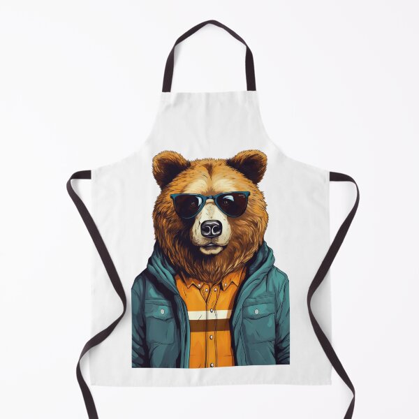 Item preview, Bear with glasses designed and sold by Toms Tee.