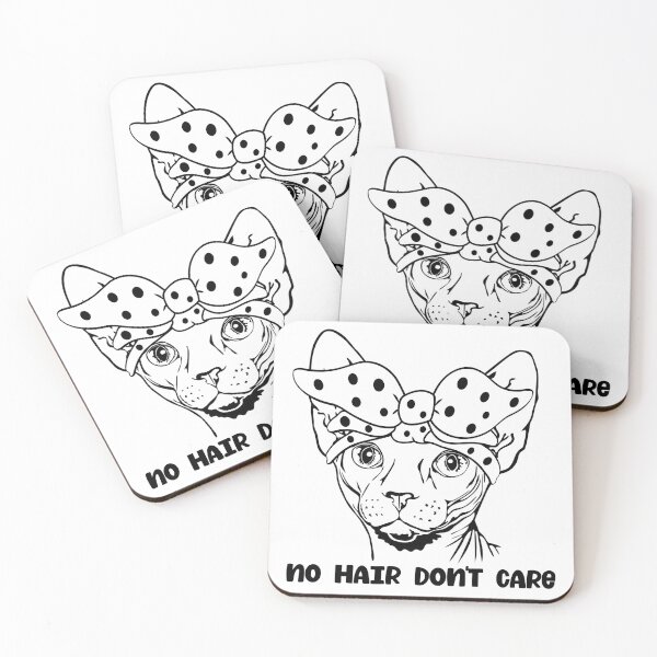 Item preview, Sphynx No Hair Dont Care No Hair Don't Care designed and sold by wowwowmeow.