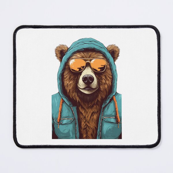 Item preview, Bear with hoodie designed and sold by Toms Tee.