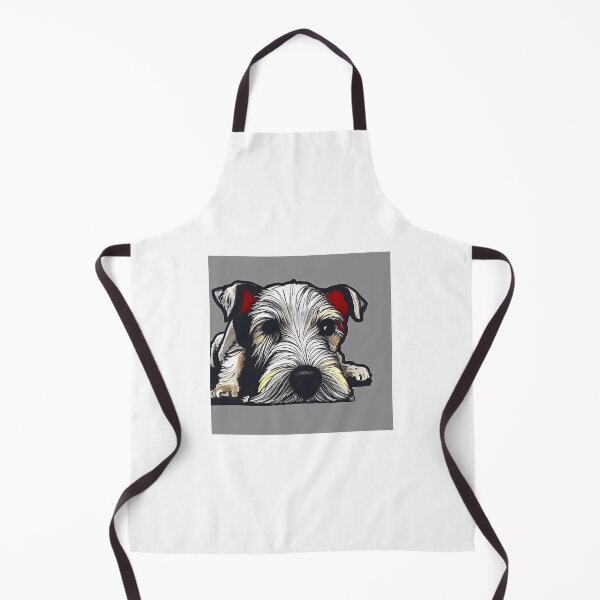 Item preview, A Lazy Schnauzer Snoozing designed and sold by Paw's Arts.