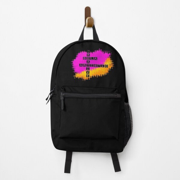 Item preview, Bela, Creative and Artistic, Crossword Pink Yellow designed and sold by words-my-art.