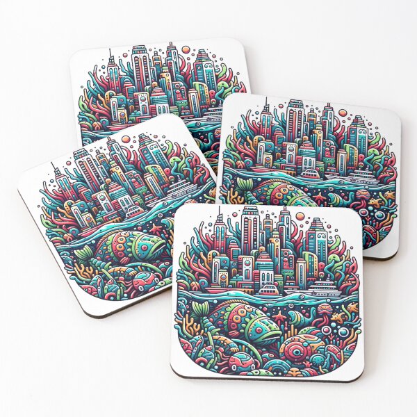 Item preview, Submarine City: Exploring the Depths designed and sold by Barbaventuras.