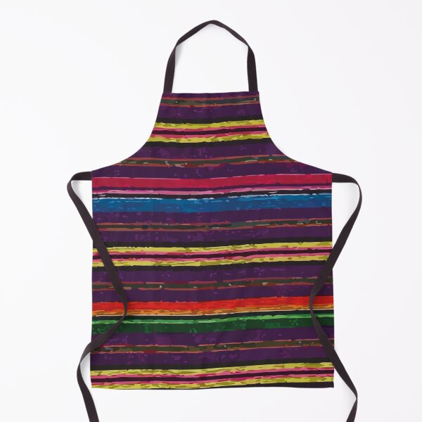 Item preview, Mexican serape blanket colorful maximalist stripes designed and sold by T-Mex.