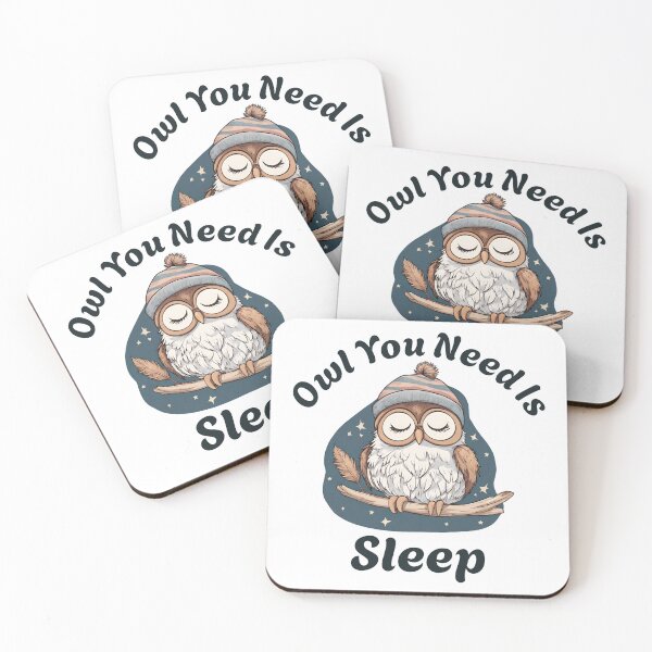 Item preview, Owl You Need Is Sleep designed and sold by Petalette.
