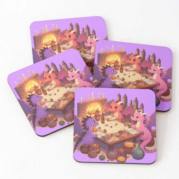 Item preview, Dragons Playing Tabletop designed and sold by dragongf.