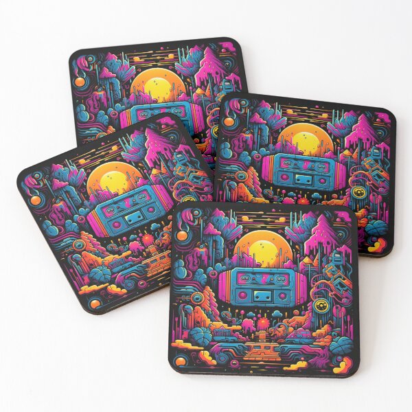 Item preview, Psychedelic trip cartoon  animation designed and sold by VibeStyleShop.