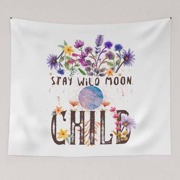 Item preview, Stay Wild Moon Child  designed and sold by TeeVibesshop.