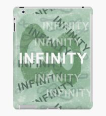 «INFINITY» Textvariante iPad-Hülle & Klebefolie