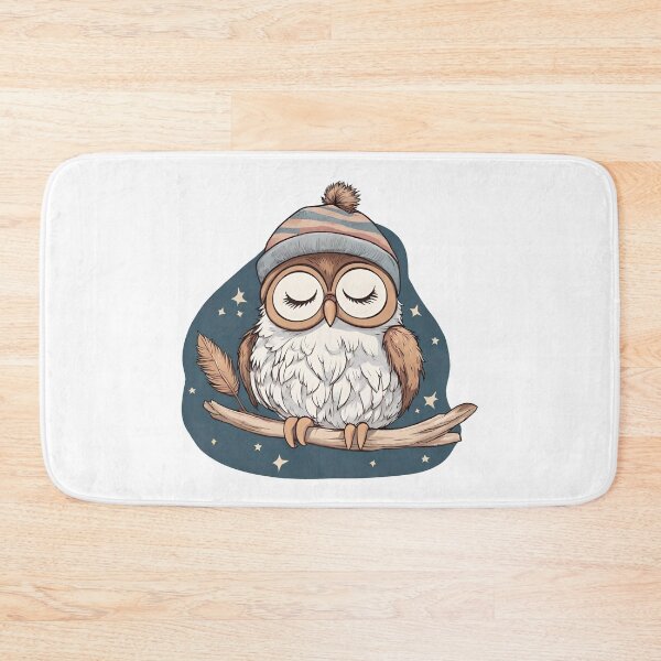 Item preview, Cute Sleeping Owl designed and sold by Petalette.