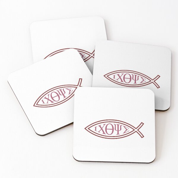 Item preview, Christian Fish Ichthys designed and sold by LambofLight.
