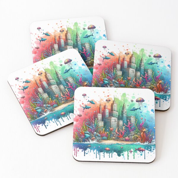 Item preview, Submarine City: Exploring the Depths designed and sold by LATINOERRANTES.