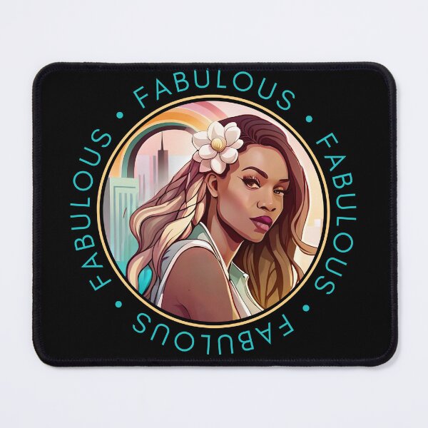 Item preview, Fabulous Woman Retro Pink Glamourous Insignia Circle Emblem designed and sold by Melan Designs.